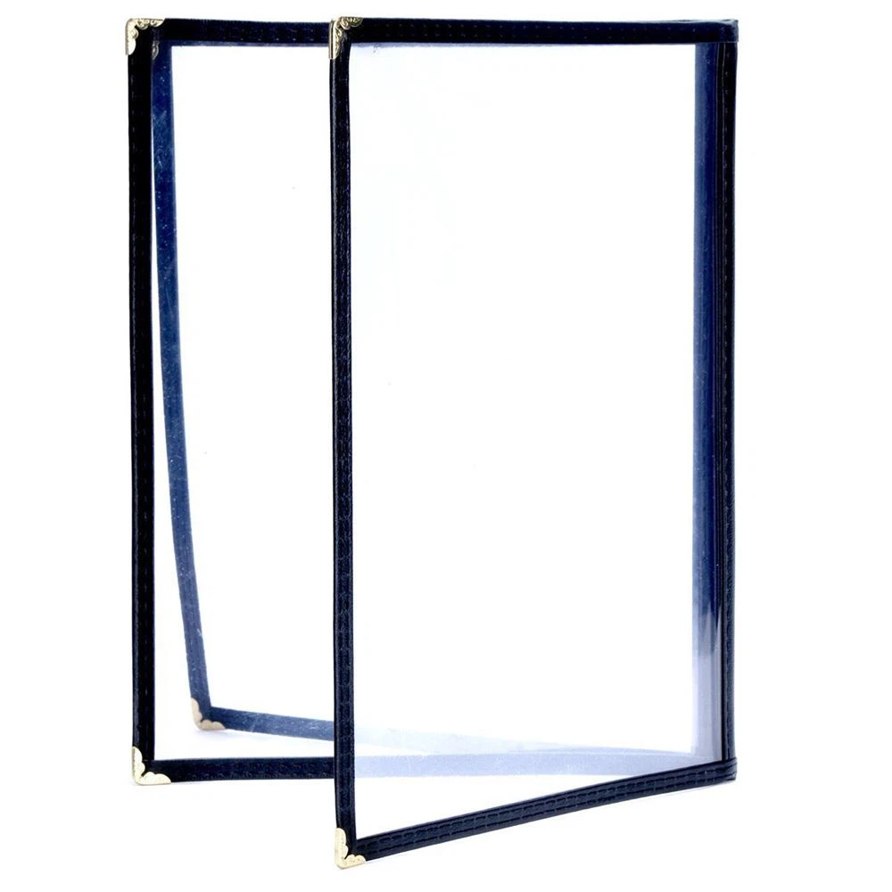 PU Leather Binding Menu Cover