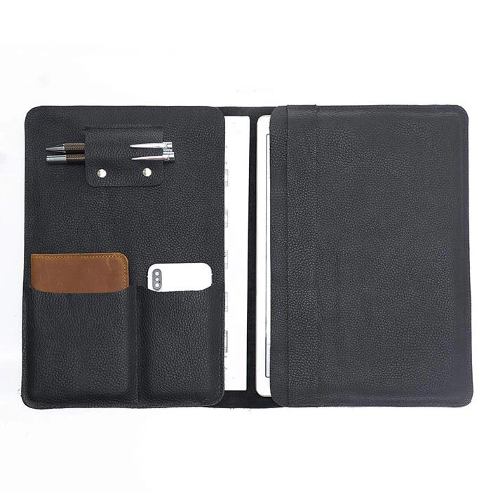 A4 Leather Folder For Interview