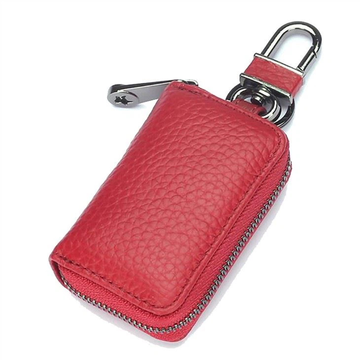 Leather Car Key Case Wallet