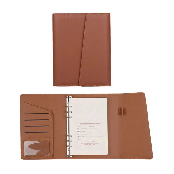  refillable leather writing journal notebook