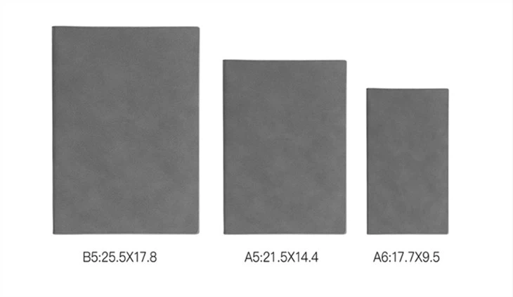 custom leather notebook