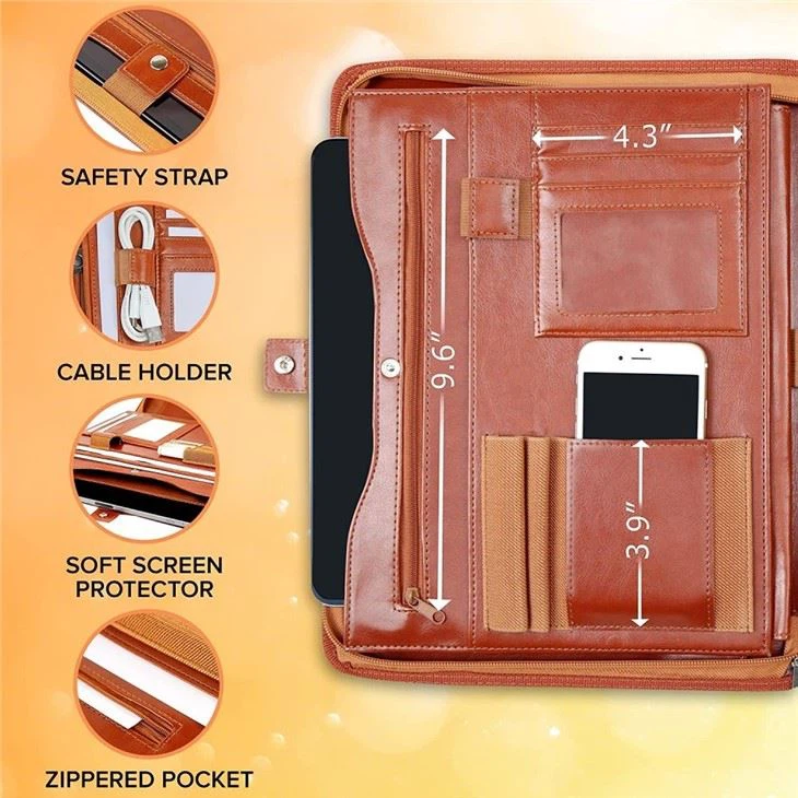 Vegan Leather Portfolio Binder