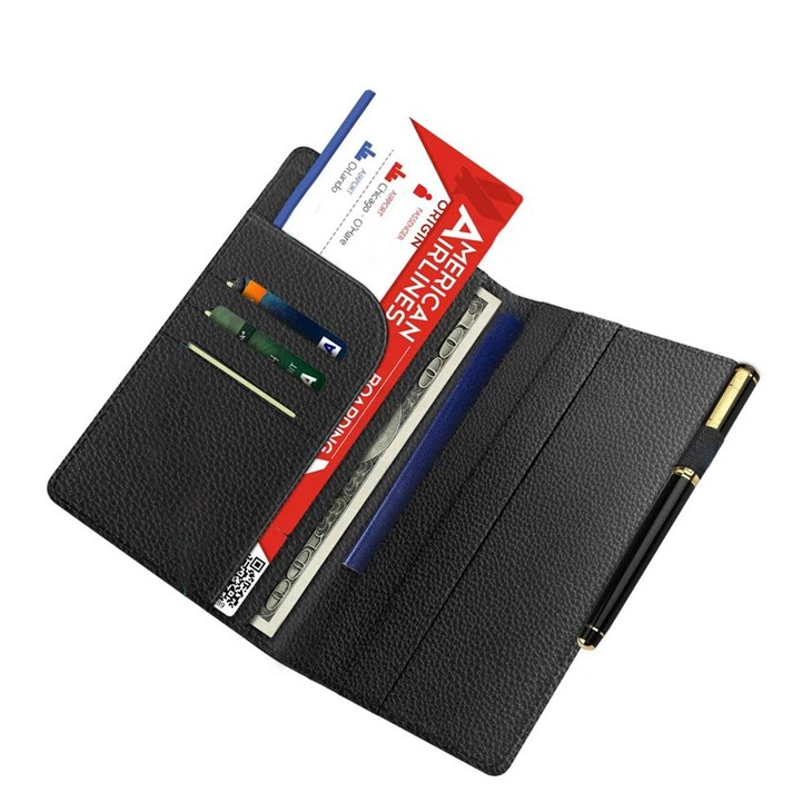 Leather Passport Wallet