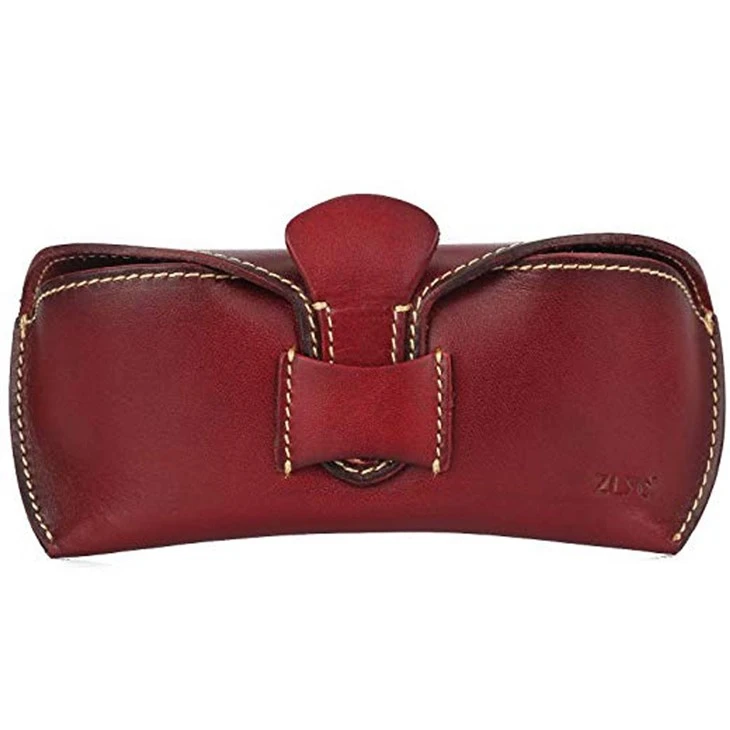 vintage Leather Eyeglass Case